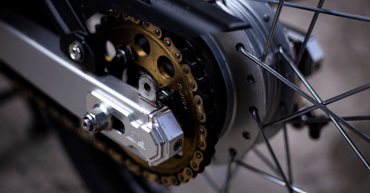 Onderhoud aan een motorfiets
